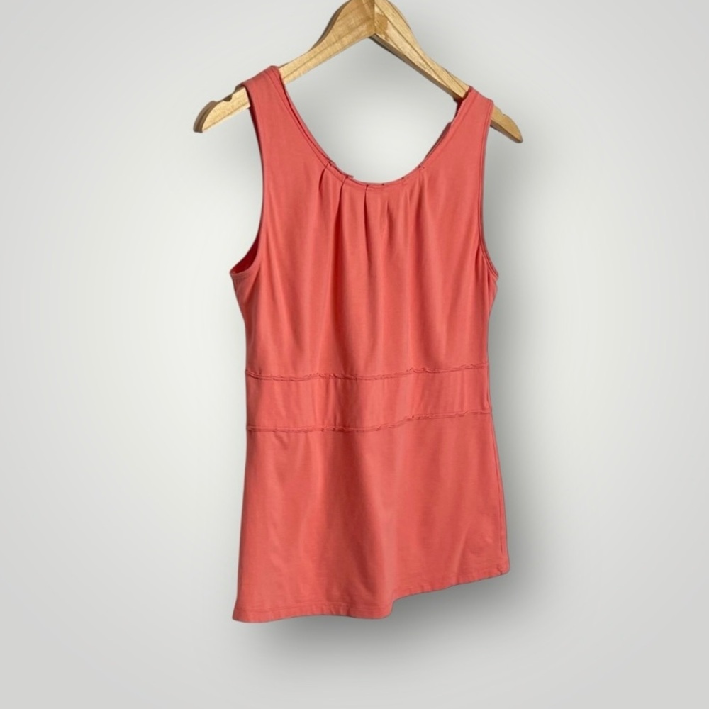 Horny Toad Lyra Tank Top Size Medium Organic Cotton Modal Blend Stretch - Picture 6 of 9